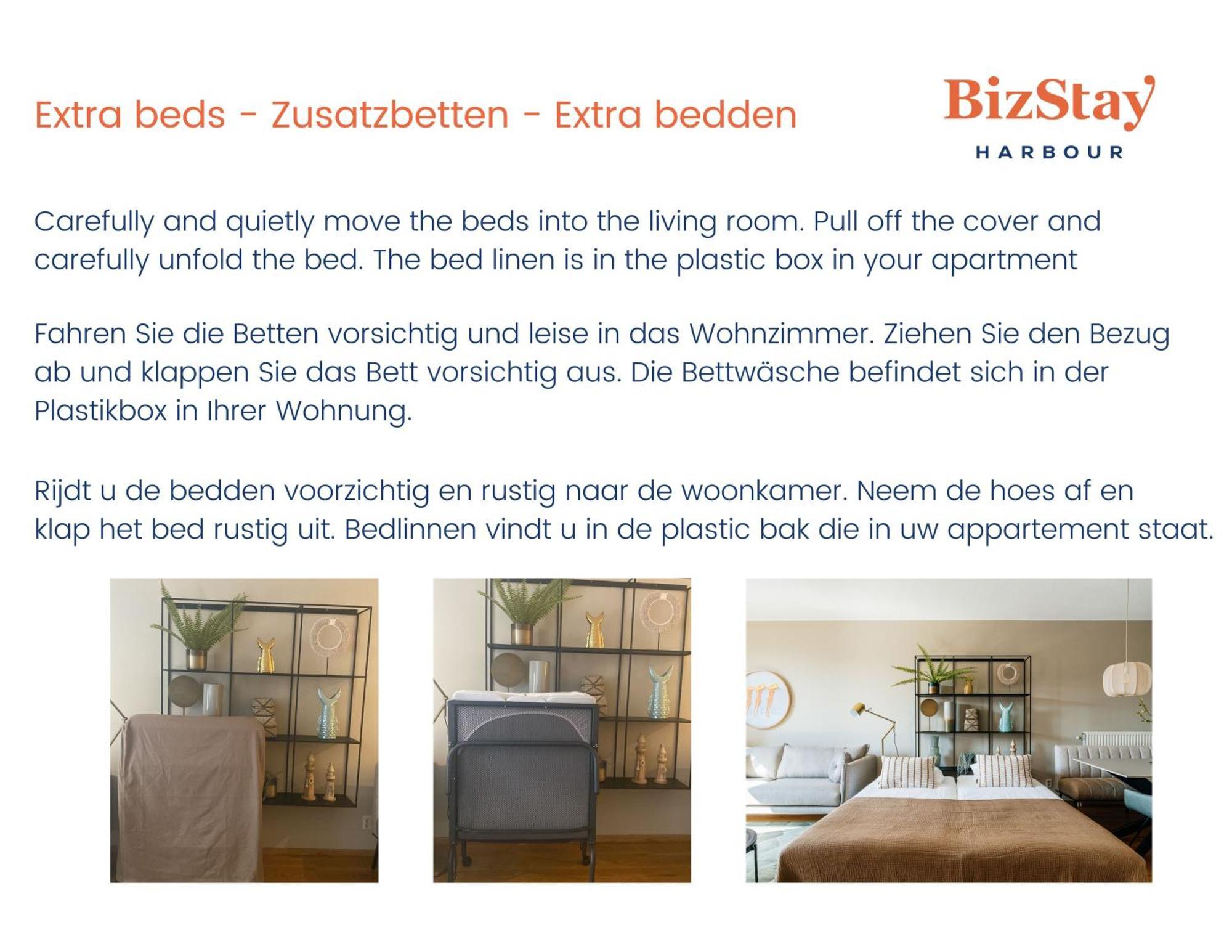 Bizstay Harbour III Scheveningen Apartments La Haya Habitación foto